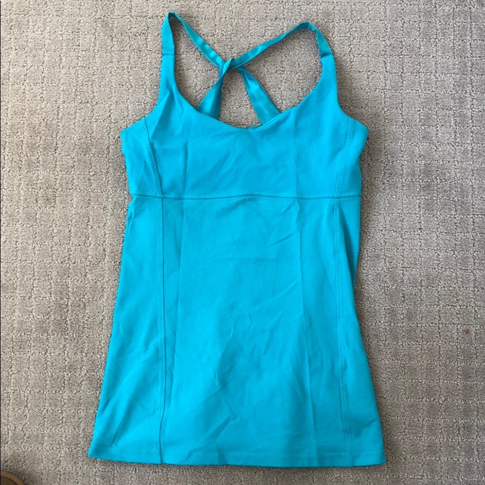 Lulu Lemon Turquoise top